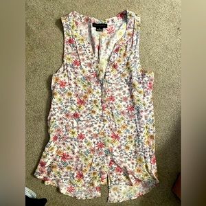 Sanctuary Sleeveless Shirt Size S
